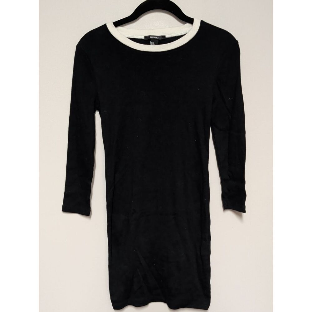 Forever 21 Black Top with White Trim